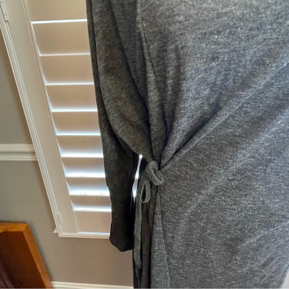 Caslon Charcoal Long Sleeve Dress - Picture 3 of 6